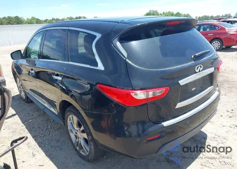 2013 Infiniti Jx35 из США, поврежденный, VIN 5N1AL0MM6DC318102